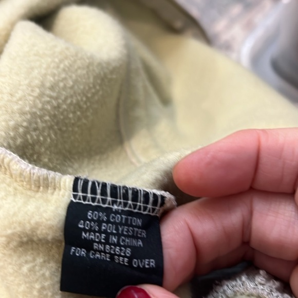 SOUTHPOLE Authentic Collection tan and black zip up hooded jacket size medium. - Picture 9 of 9